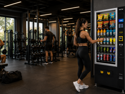 Aluguel de Vending Machine para Academia: Como Gerar Receita Extra sem Esforço